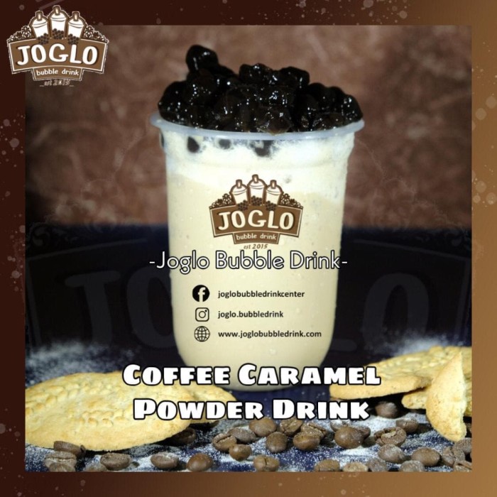 

COFFEE CARAMEL POWDER 1KG BUBUK MINUMAN KOPI KARAMEL JOGLO BUBBLE