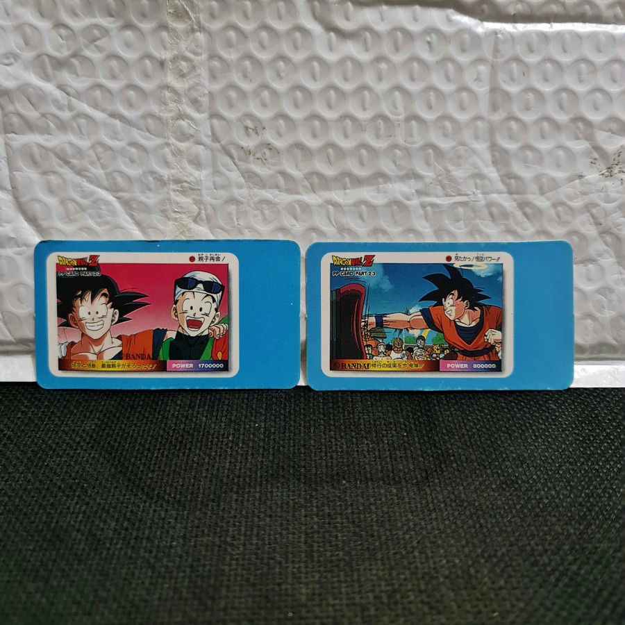 Kartu Dragon Ball Z Goku Gohan Mainan Anak Koleksi Figure Jadul 1 Set