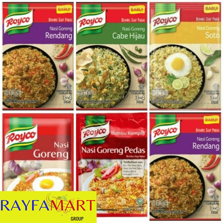 

VARIAN Royco Bumbu Komplit Nasi Goreng Aneka Rasa Halal MUI