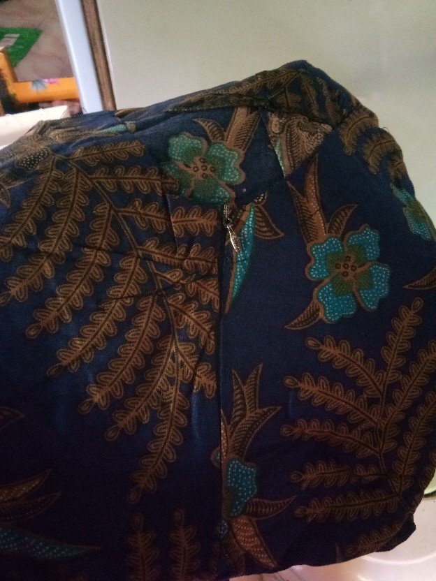 Ms Gamis Batik Sriwedari Maxi Katun Bumil Allsize Dan Jumbo