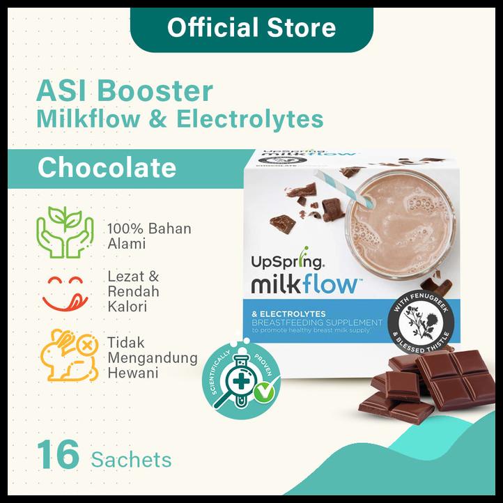 Jual Bisa Cod]] Upspring Milkflow Electrolytes Breastfeeding Supplement 18  Asi Booster Gratis Ongkir | Indonesia|Shopee Indonesia