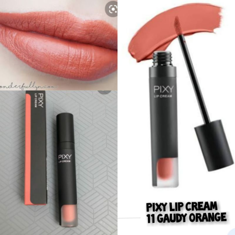 Lipcream Pixy Lip cream 11 Gaudy Orange