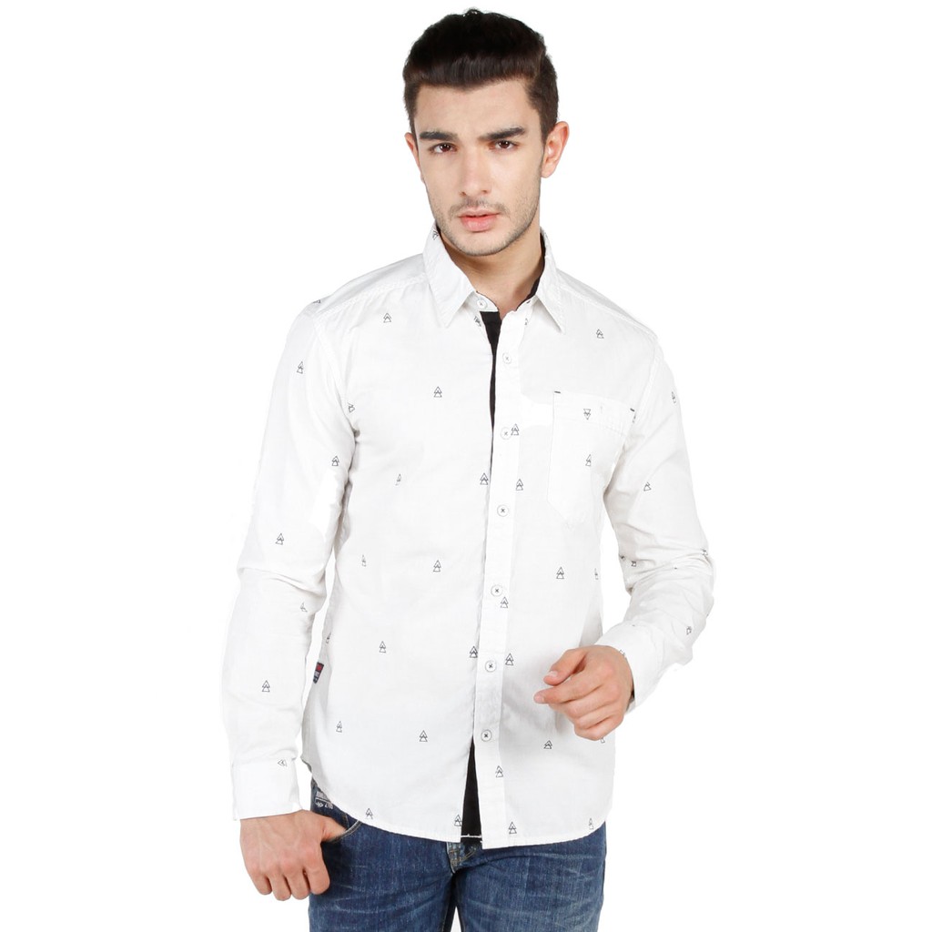 BOMBBOOGIE ORIGINAL -Pyramid  OffWhite Shirt 24382B5OW