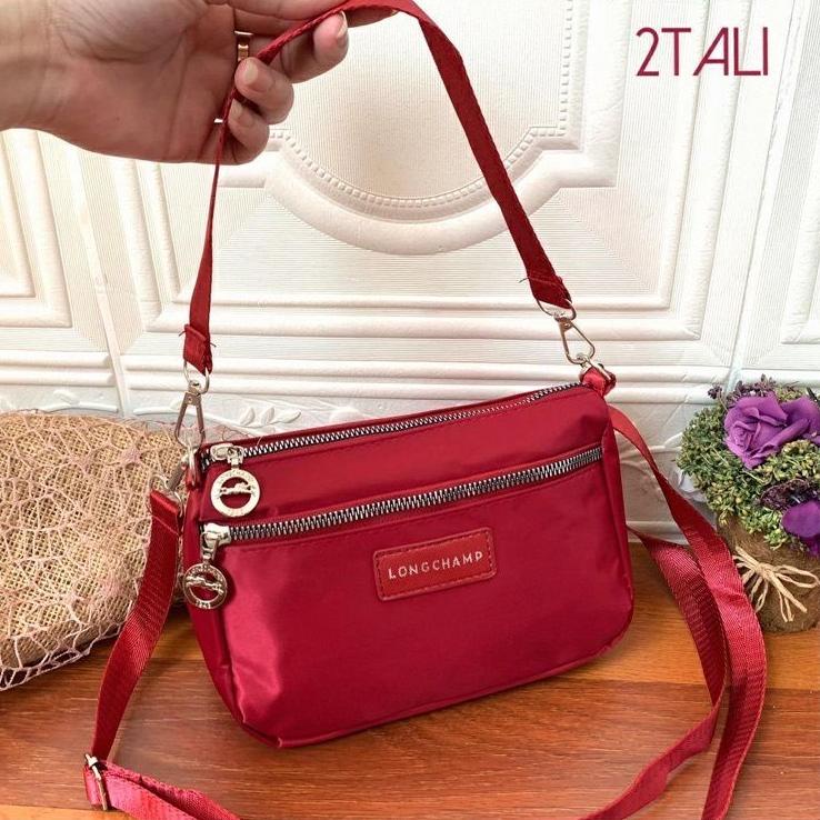 Model Baru.. B3 Tas Selempang Waniita Ibu2 Lchamp 2 Resleting