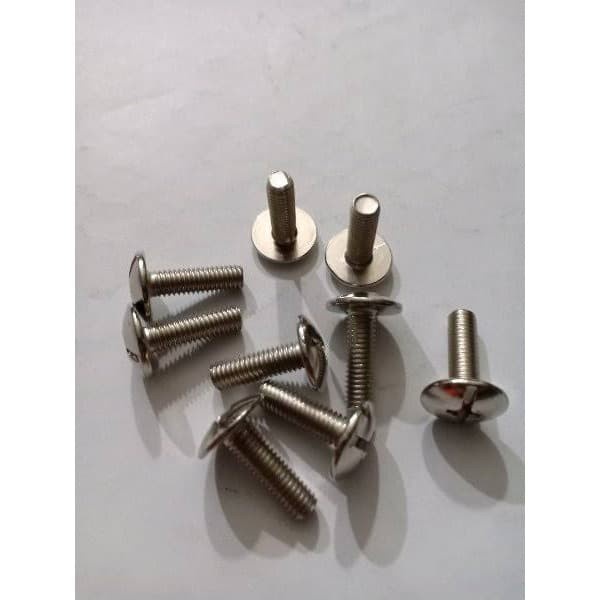 Baut Body 6 x 25 Kharisma Nekel Baut cover body motor baud body baut pengencang body GRADE A