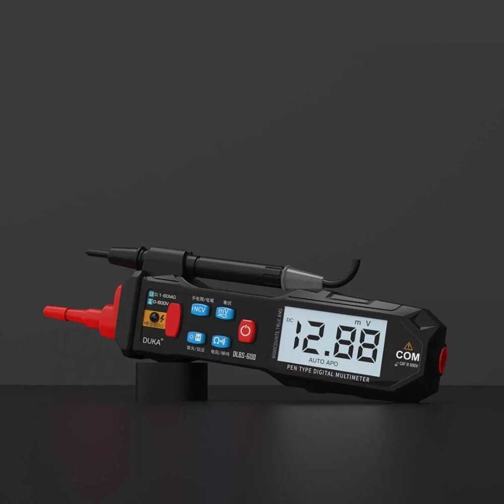 Mini Pocket Digital Multimeter AC DC Voltage Tester