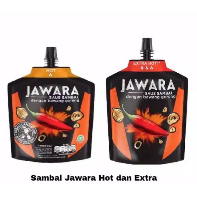

Sambal Jawara Hot dan Extra
