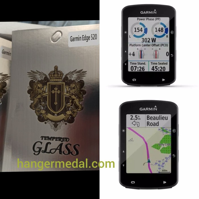 Tempered Glass Garmin Edge 520 anti gores