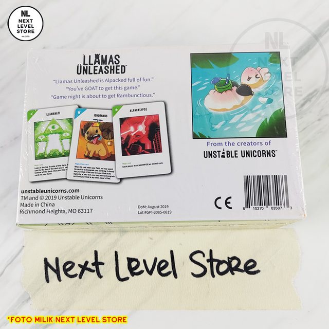 Llamas Unleashed Board Games Card Game - READY STOCK