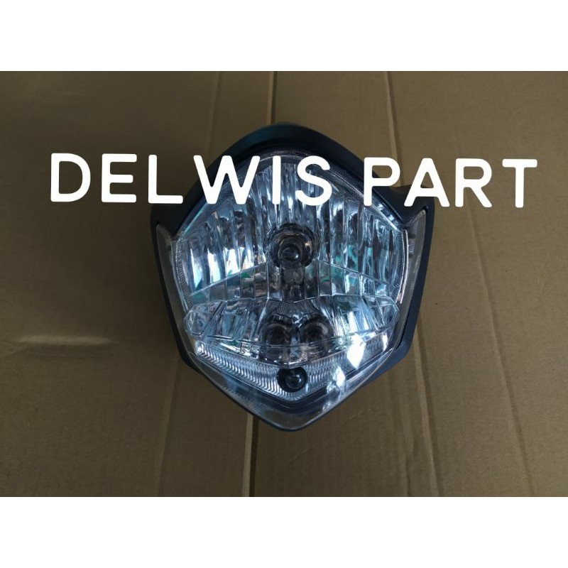 Lampu depan vixion old (oval)