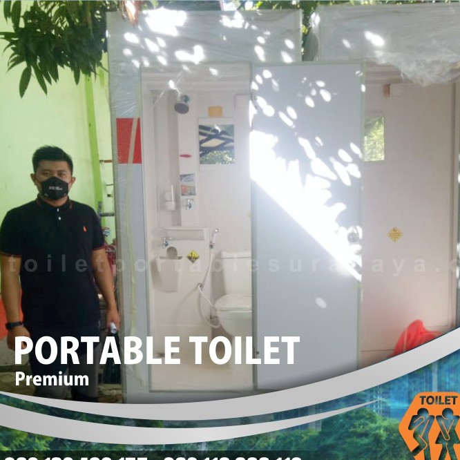 Jual Toilet Portable Dewasa Outdoor Camping WC Duduk Automatic Premium ...