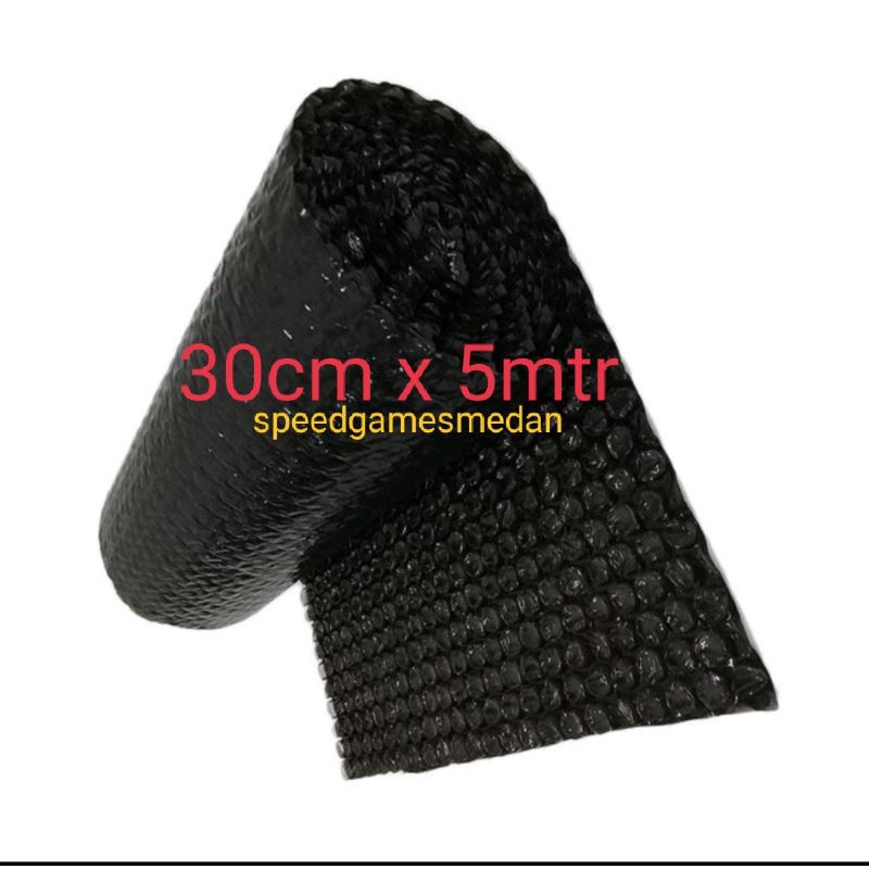 

Bubble Wrap hitam 30cm x 5mtr murah