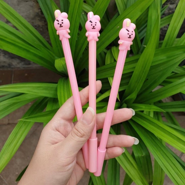 

Pulpen Cute Characters BT21 BTS Black ink Gel Pen