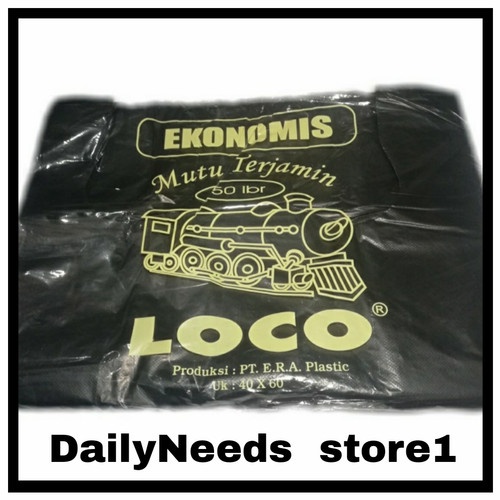 kantong plastik loco ekonomis kresek uk. 40