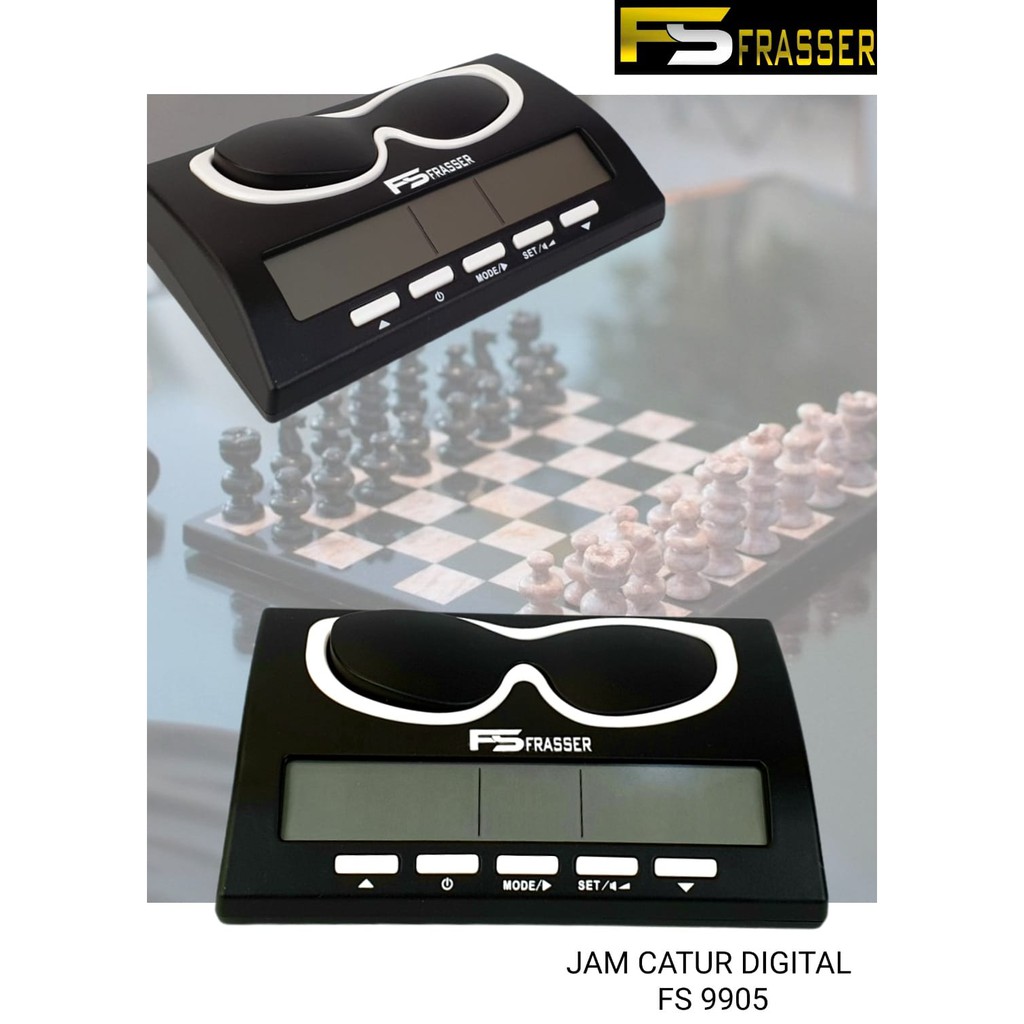 Jam Catur Digital Murah Original Leap Digital Chess Clock GSJMC 01