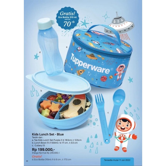 Promo tuperware bulan Juli 2021 tempat makan yamiy set