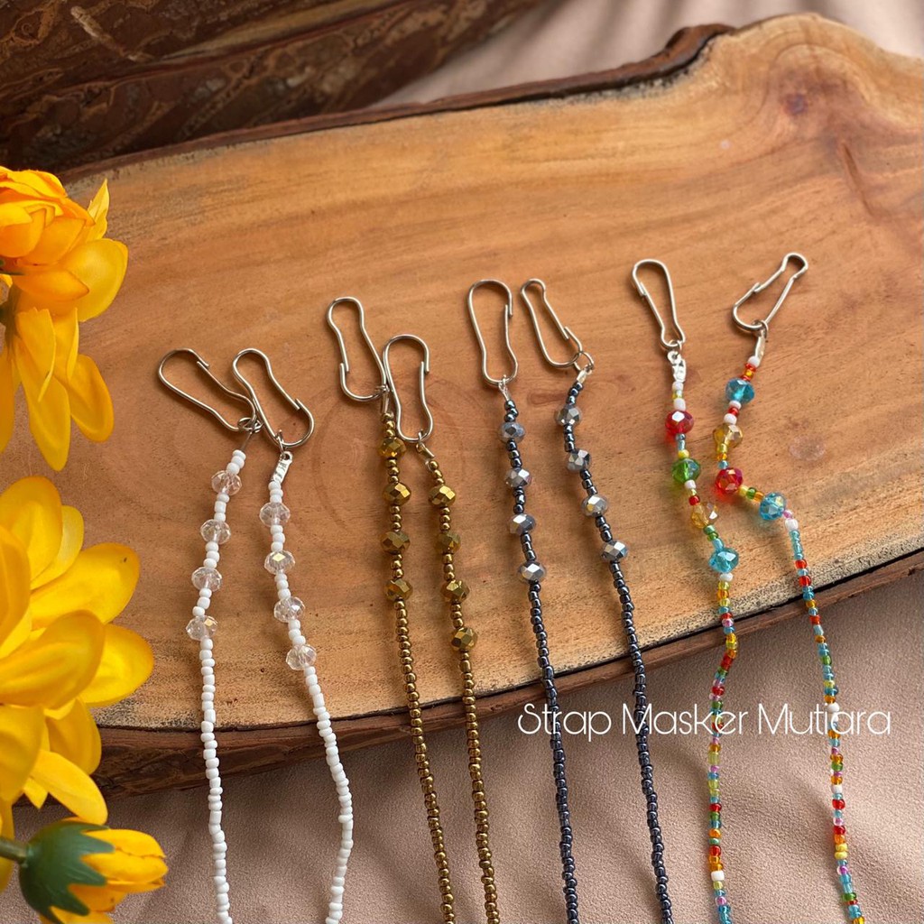 STRAP MASKER/TALI MASKER MUTIARA SERI PREMIUM