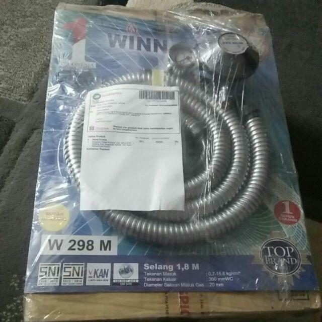 Maspion Paket Kompor Gas Mks-810c + Selang Gas Regulator Winn. Sni. Baru Bergaransi Resmi