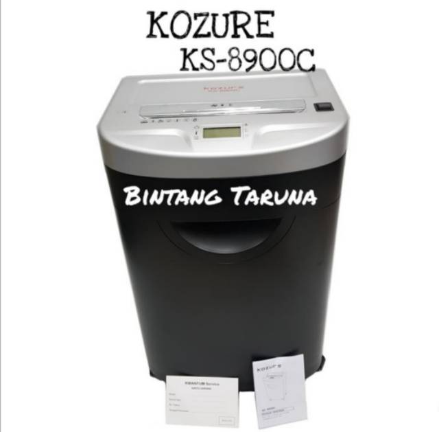 Paper shredder Kozure KS-8900C Mesin penghancur kertas Kozure KS8900C