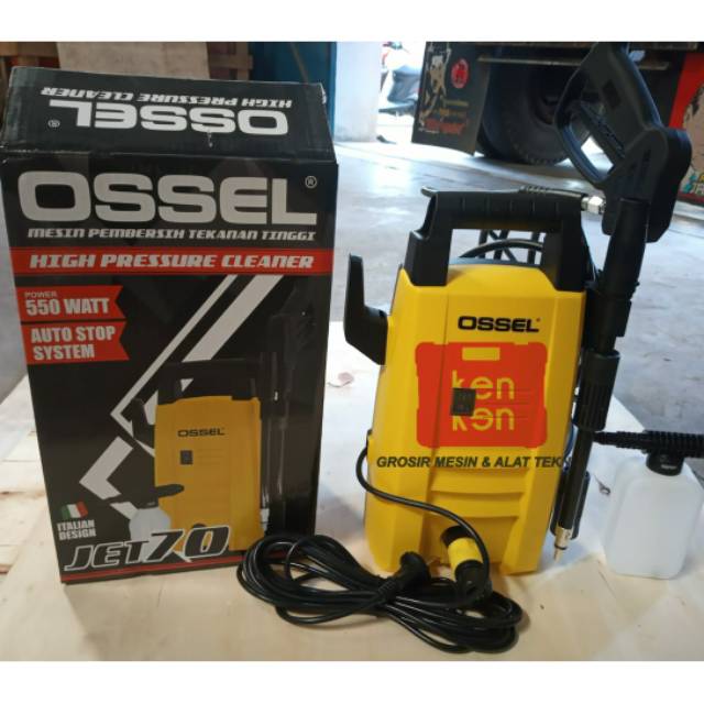 Mesin Cuci Motor/Mobil Portable 70 Ossel Jet Cleaner 70 Ossel