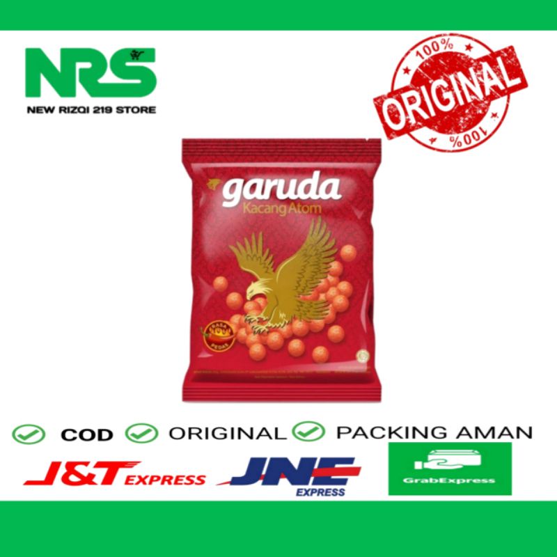 

Kacang Atom Garuda Pedas 220g