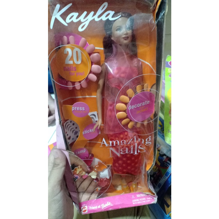 Barbie Kayla Amazing Nails Mattel