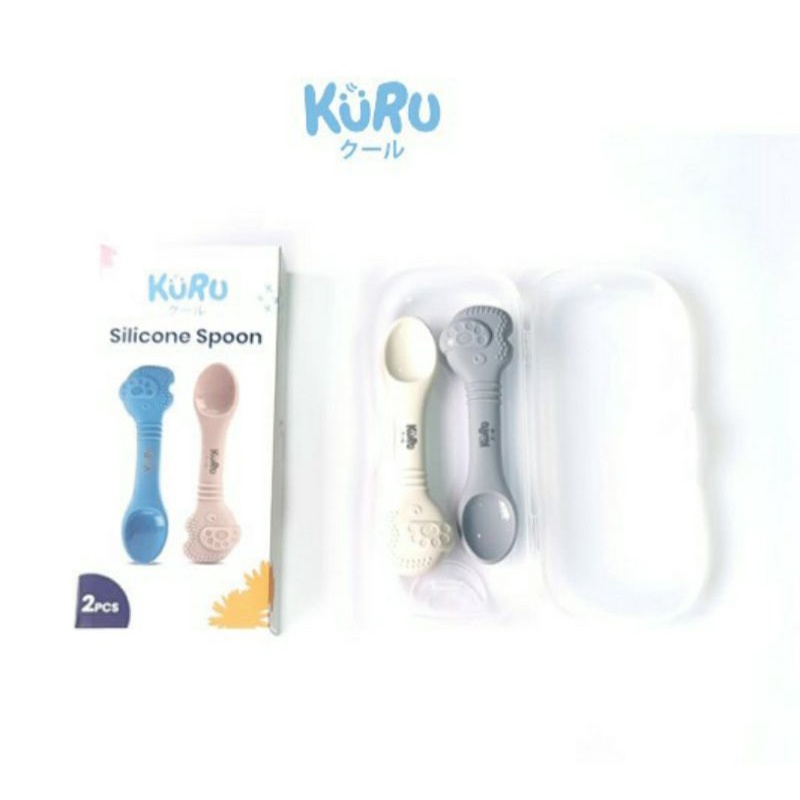 KURU Silicone Spoon Isi 2pcs