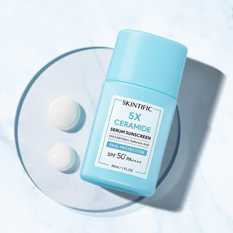 SKINTIFIC 5X Ceramide Serum Sunscreen SPF50 PA++++ Original - Skintific sunscreen - Skintific 5x cer