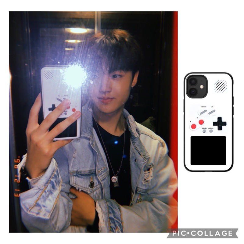 Treasure Kim Doyoung gameboy printed custom phone case