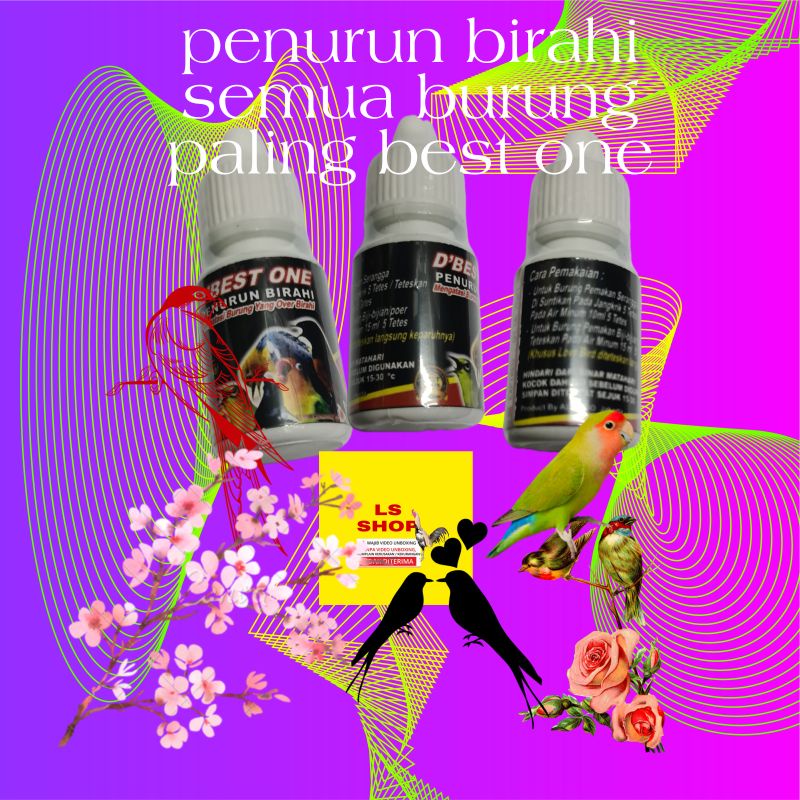 penetral bisahi penurun birahi best one obat burung vitamin obat burung bio drop stamina tetap meningkat kondisi tidak lemas