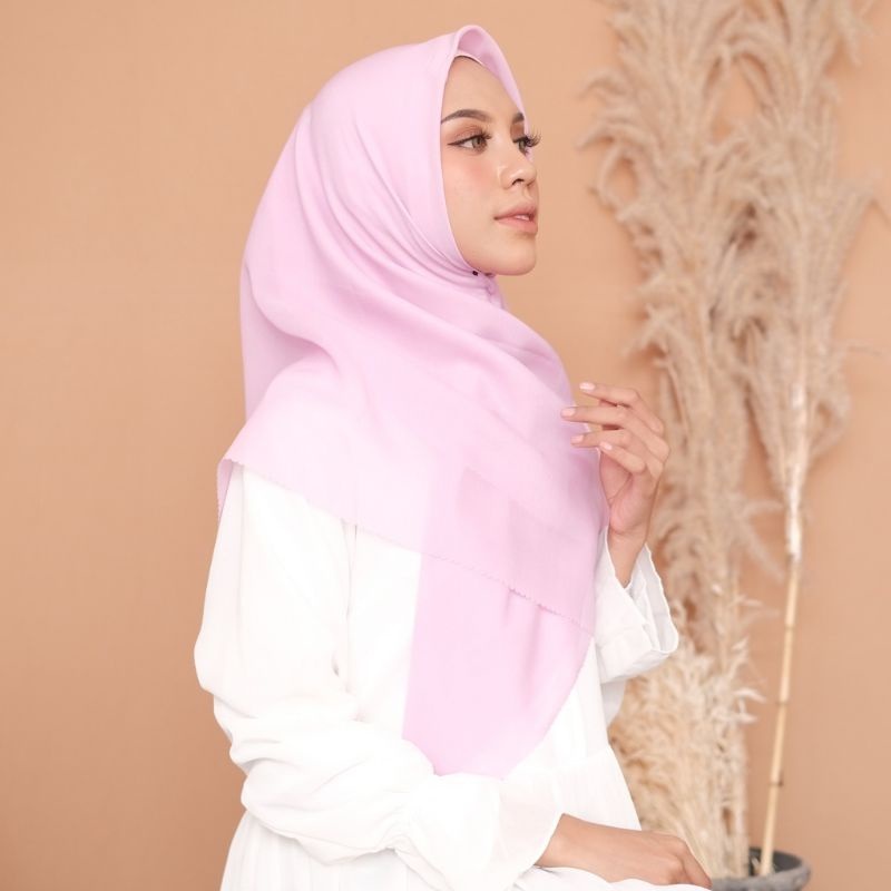 Helen Shop86 Bella Square Laser Cut Segi Empat Pollycotton Premium 115x115 Hijab Bela Square Lasercut Terbaru Jilbab Wanita Muslimah Terlaris Kerudung Cewek Kekinian