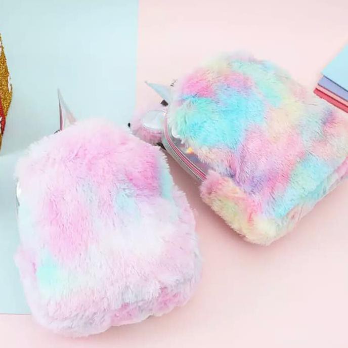 Tas Sekolah Anak Unicorn Rainbow Backpack Super Trendy