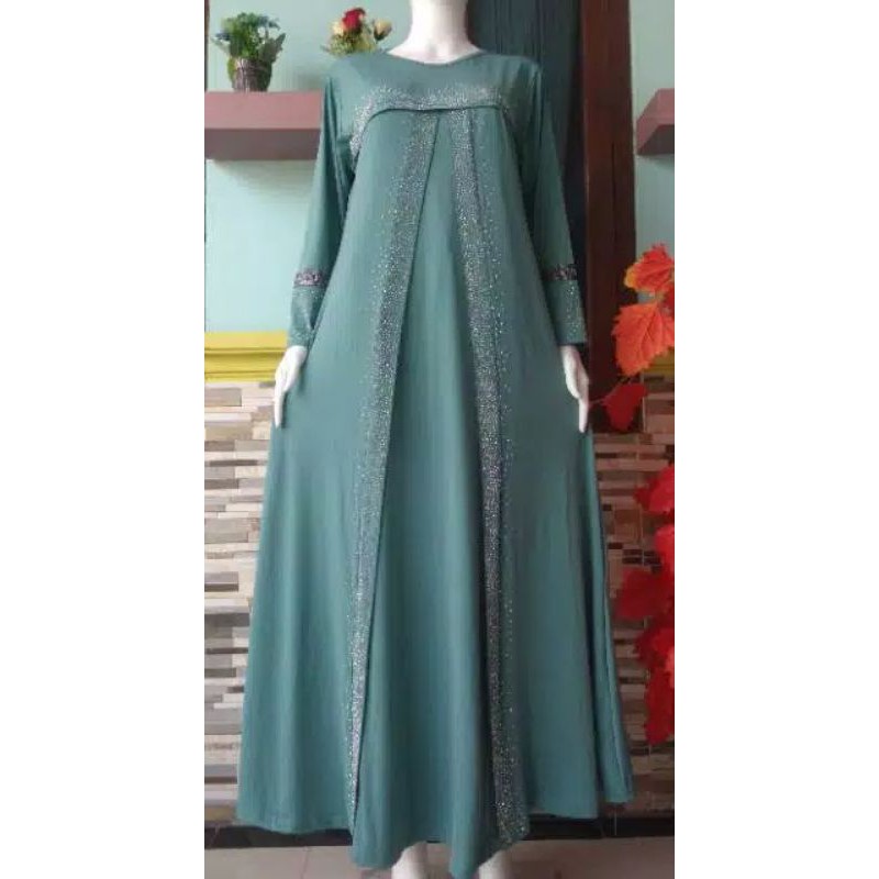 Gamis abaya variasi payet