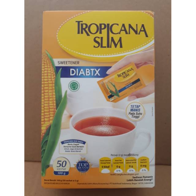 

Tropicana Slim Sweetener Diabtx