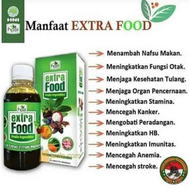 

Extra food