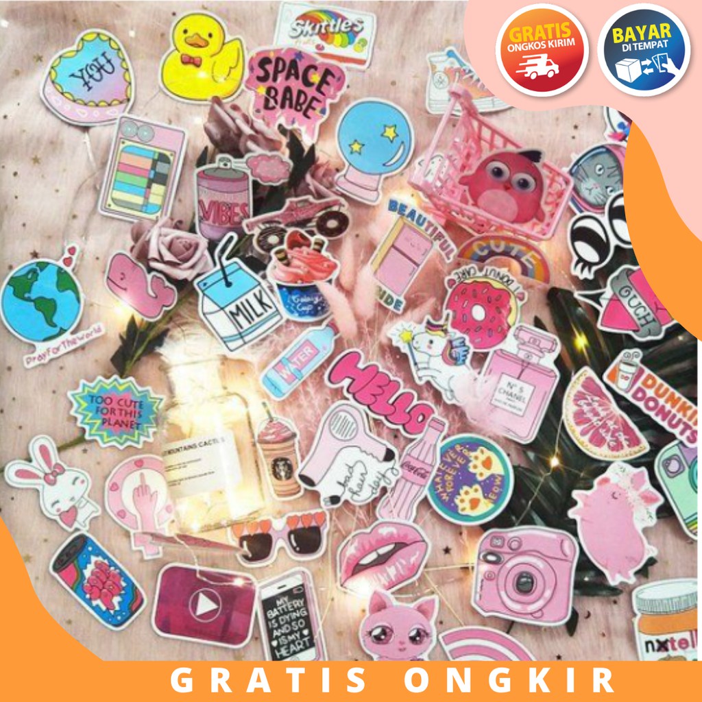 

[PROMO TRAVEL EDITION] STIKER TUMBLR AESTHETIC / TUMBLR STICKER SET / SCRAPBOOK / STICKER HP