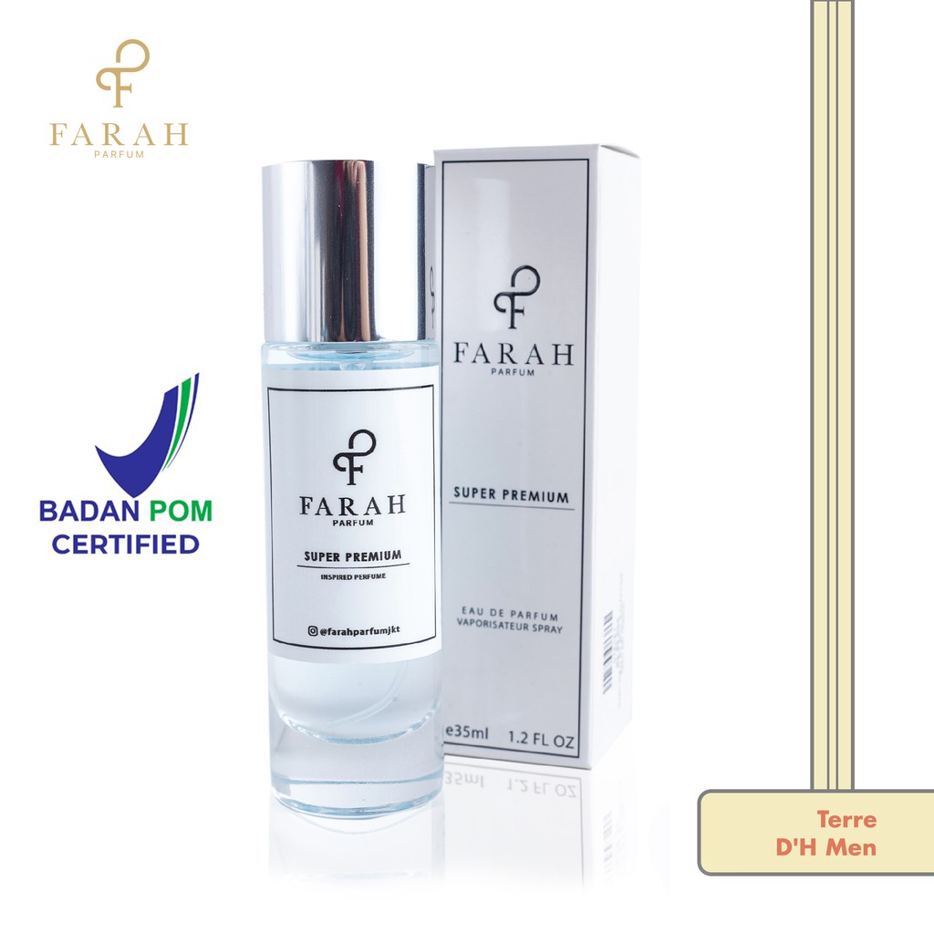 Terre D'H Men Super Premium by Farah Parfum - Parfum Tahan Lama Pria