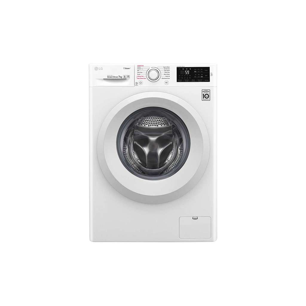 LG FC1207S5W Mesin Cuci Front Loading [7 Kg]