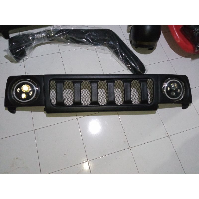 Grill Feroza lampu bulat & Lampu Led