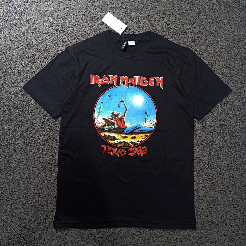 Baju kaos basis music / baju distro hnm premium / baju kaos iron maiden unisex / baju pria / kaos pria / kaos unisex