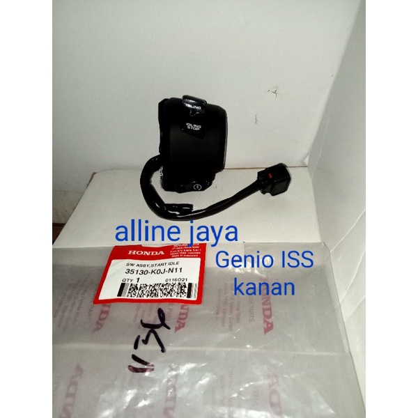 35130 K0J N11 HOLDER / SAKLAR KANAN GENIO ISS  ORIGINAL AHM