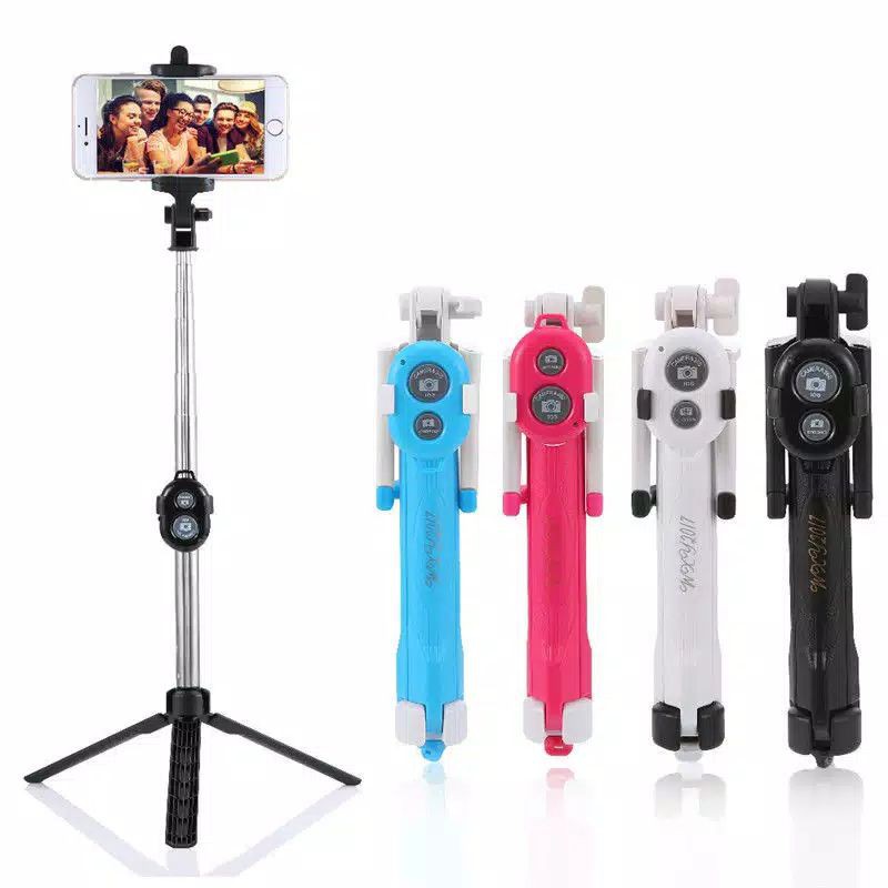 RY - Tongsis Tripod Multifungsi Tongsis Multifungsi Tongsis Bluetooth Tripod 3in1