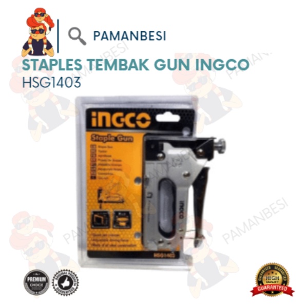 

STAPLES TEMBAK STAPLE GUN INGCO HSG1403 HEKTER TEMBAK