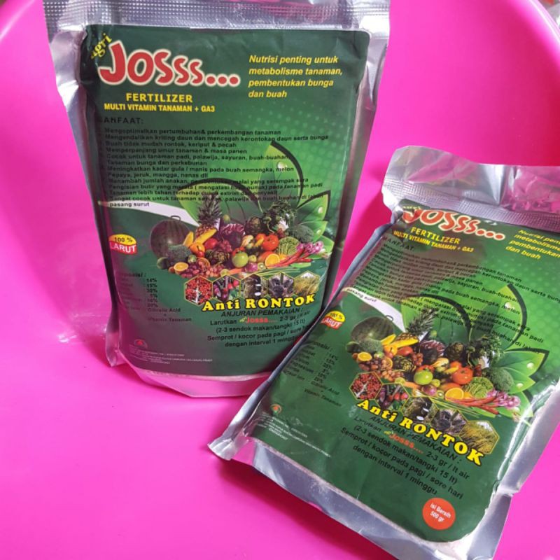 Pupuk Josss 500GR Anti Rontok Multivitamin Tanaman + GA3