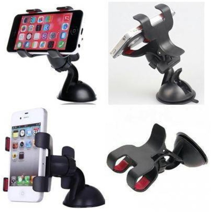 Car phone holder 360 derajat model jepit smartphone hp