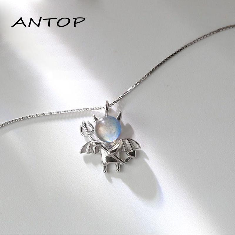 Korea Kalung Pria Dan Wanita Gaya Hip-hop Klavikula Liontin Fashion Aksesoris ANTOP