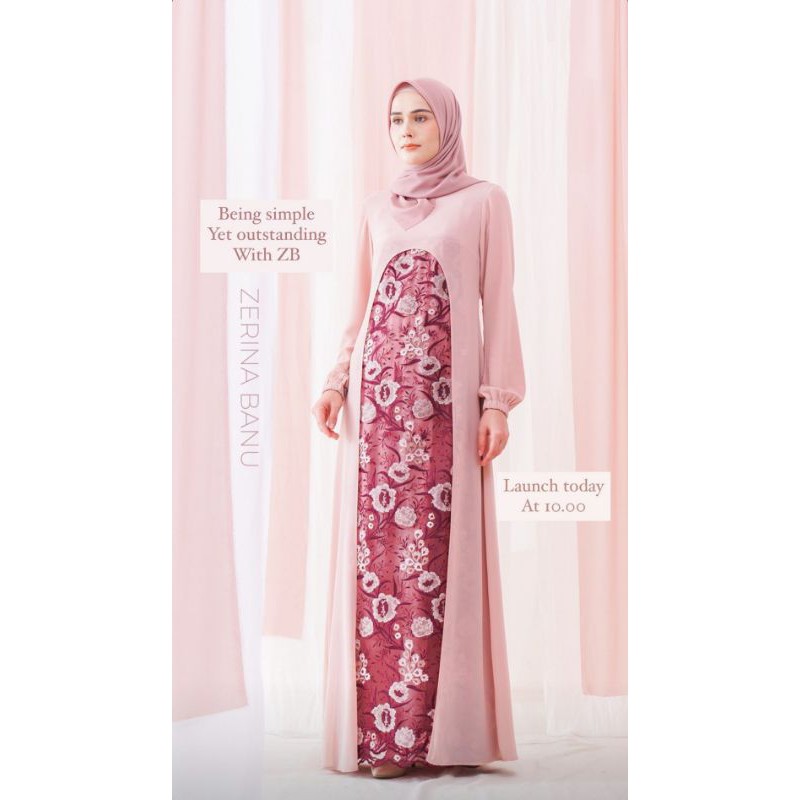READY STOCK RAYYA DRESS BY ZERINA BANU