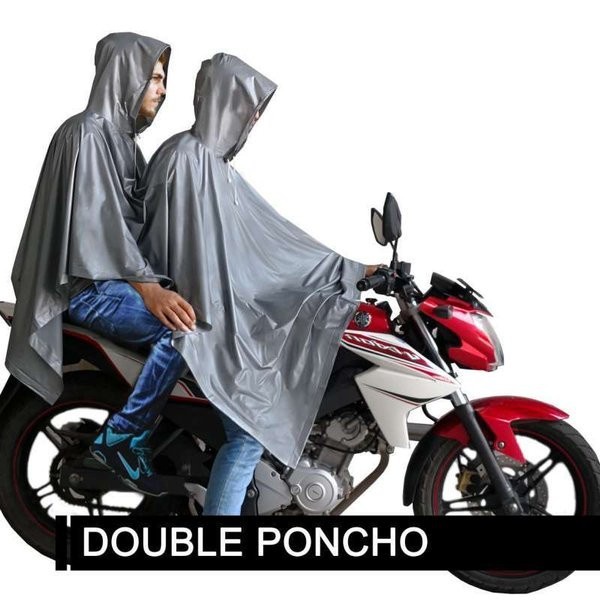 Jas Hujan Poncho Twin Scothlight 2 in 1 Dua Kepala Poncho Dewasa