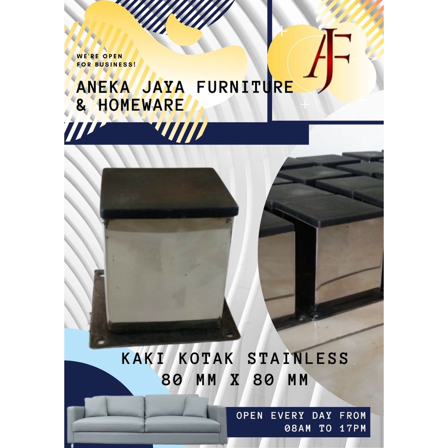 Kaki Sofa Stainless