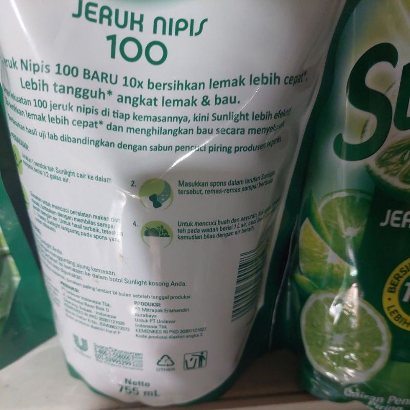 Promo Sunlight 680ml sabun cuci piring 210ml 755ml 460ml